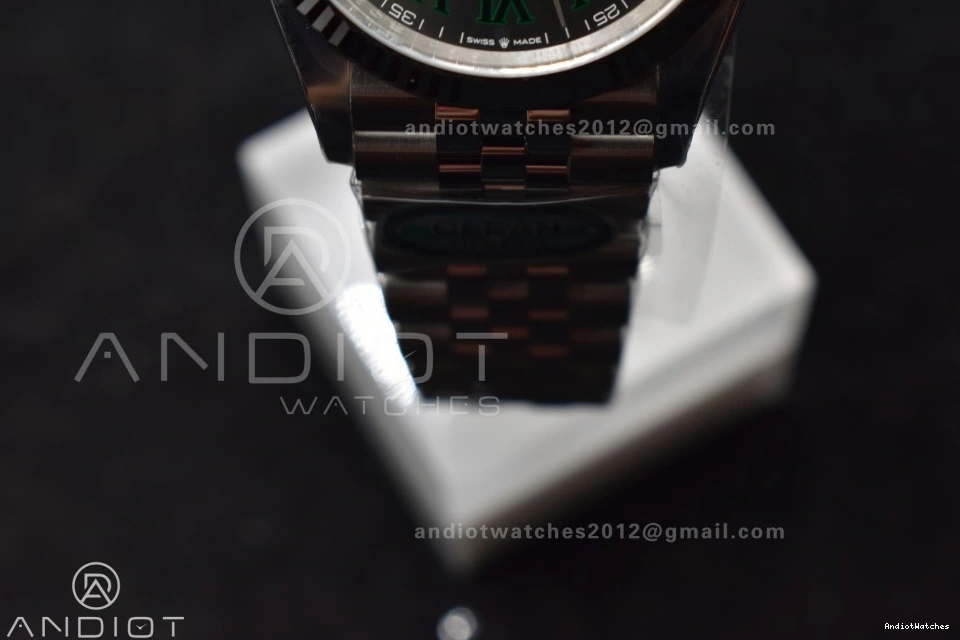 Edition Steel Green 562 Jubilee VR Gray 36 Bracelet Markers EasyMatch on DateJust 126234 1:1 Roman Best Clean 904L Dial 1222